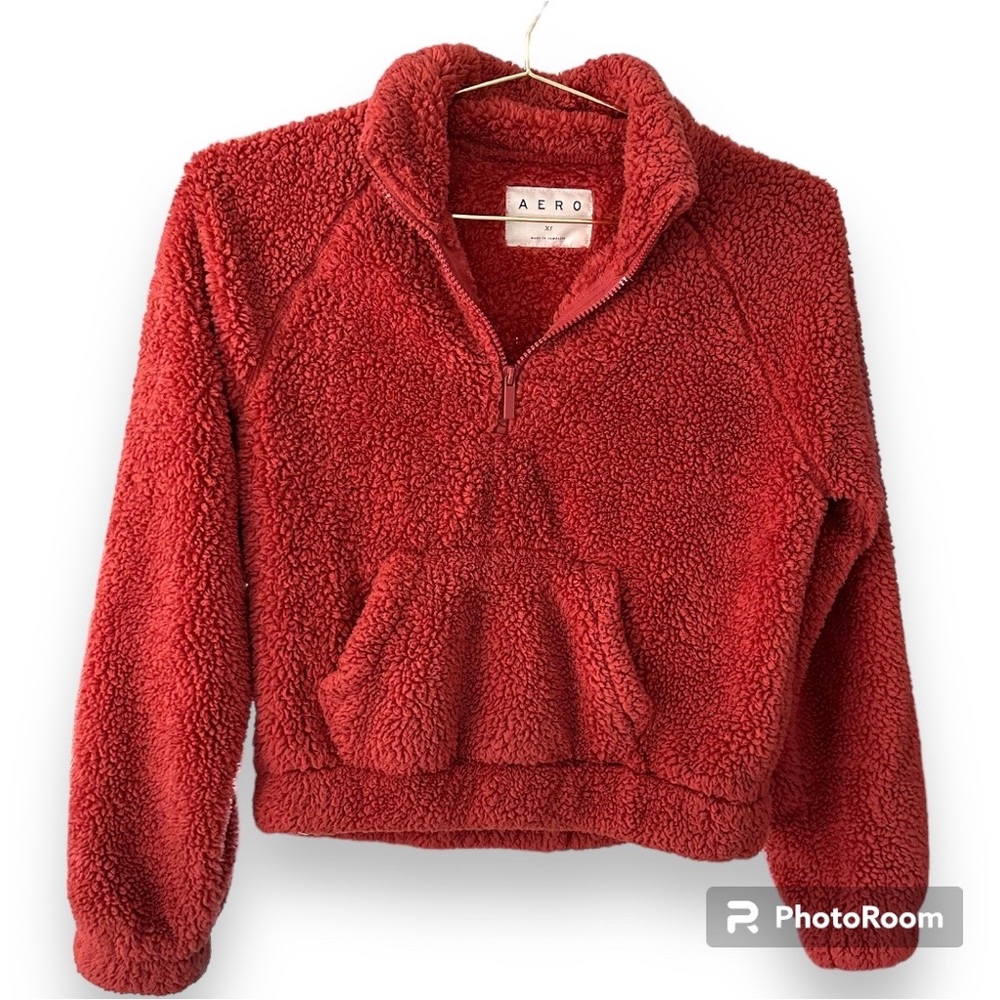 Aero Sherpa cropped Jacket Size XS